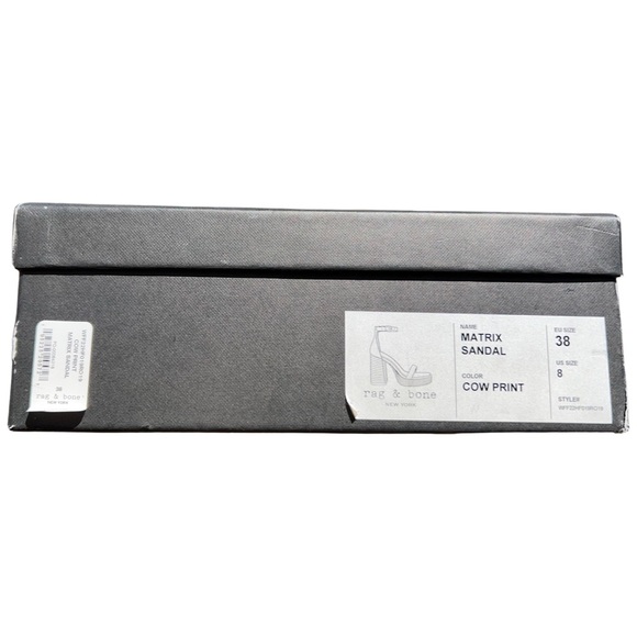 Rag & Bone Matrix Sandal in Cow print - Picture 4 of 16